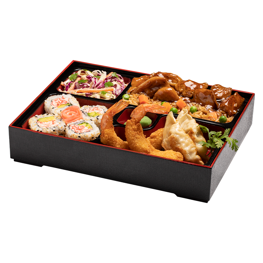 Bento Deluxe de Pollo Teriyaki