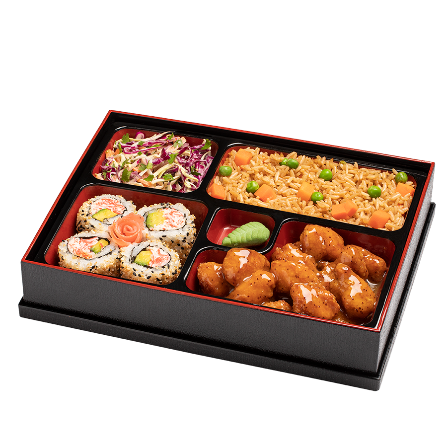 Bento de Pollo Mandariyaki